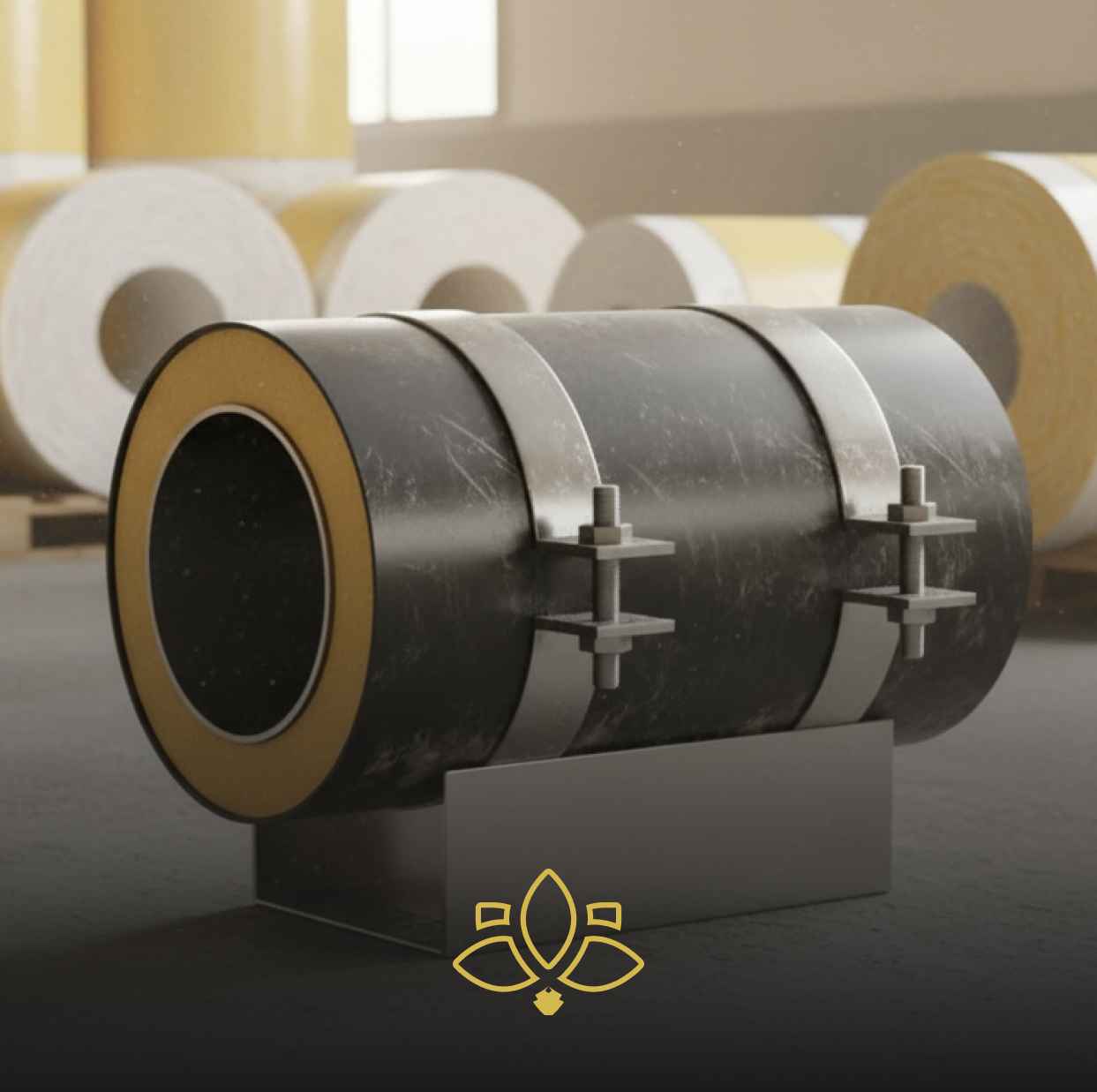 Опора скользящая в ППУ