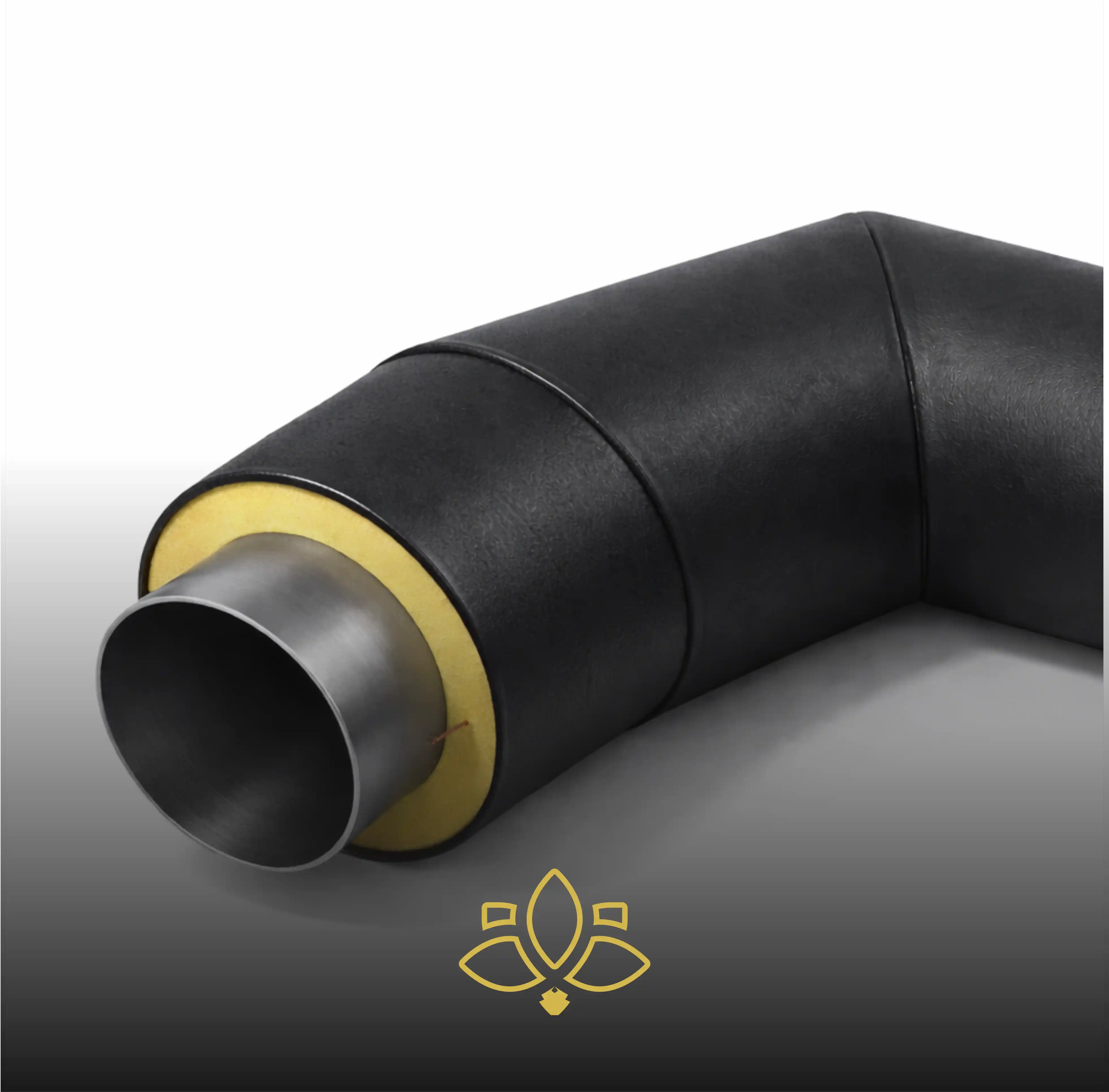 Отвод укороченный ППУ-ПЭ