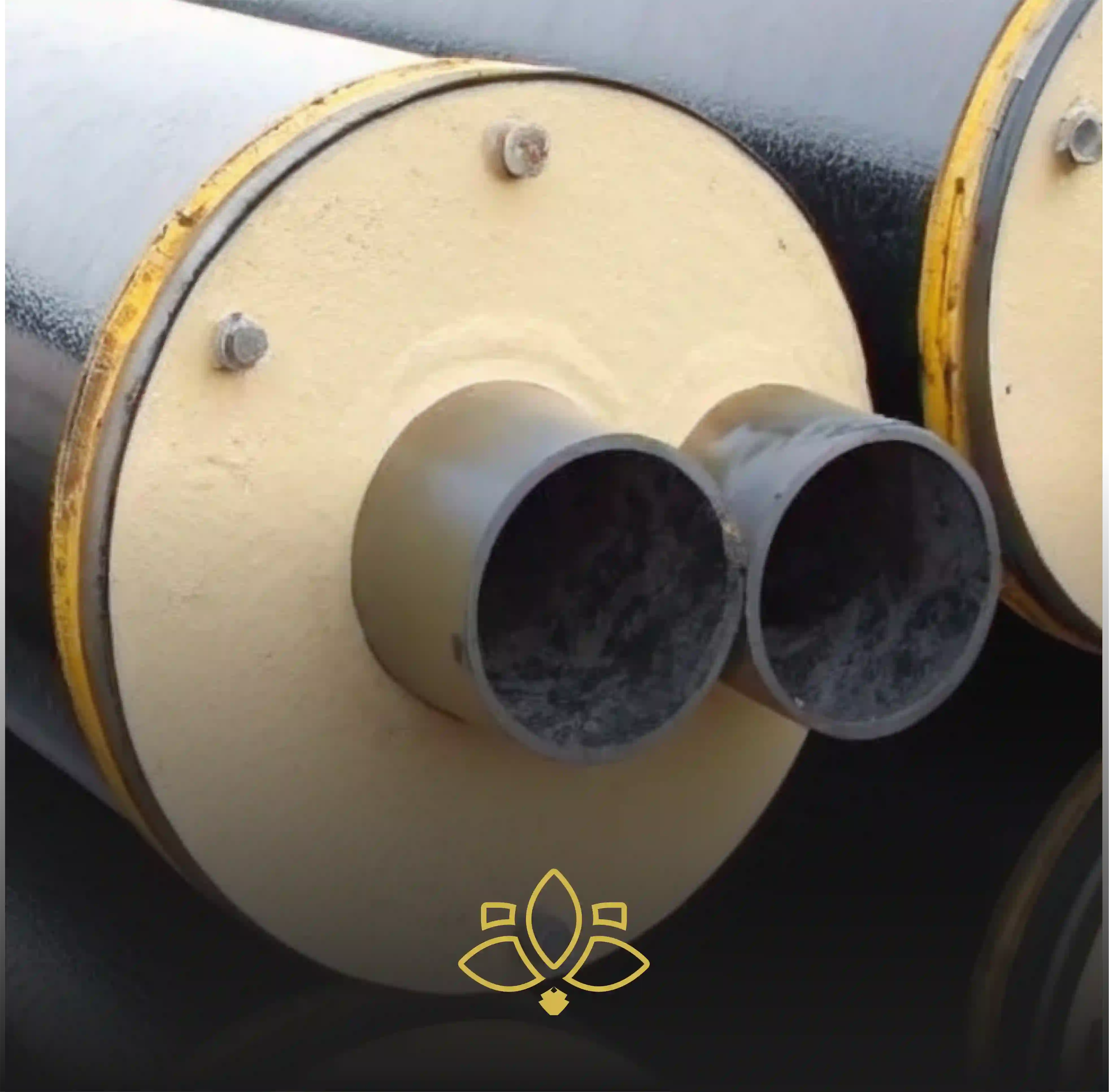 Труба твин ППУ-ОЦ 108х4 108х4 355 мм сталь 20